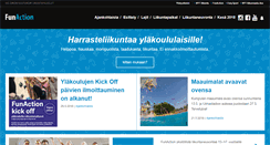 Desktop Screenshot of funactionnuorille.fi