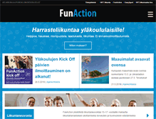 Tablet Screenshot of funactionnuorille.fi